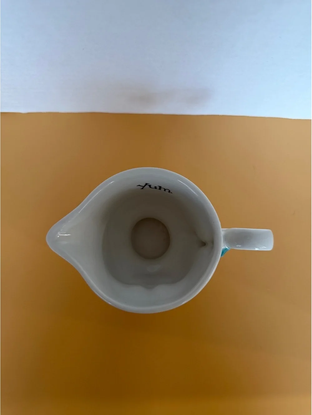 Baileys Ceramic Creamer Pitcher with Winking Face Design